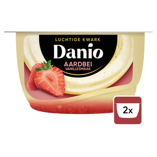 Danio Luchtige Kwark Aardbei Vanille