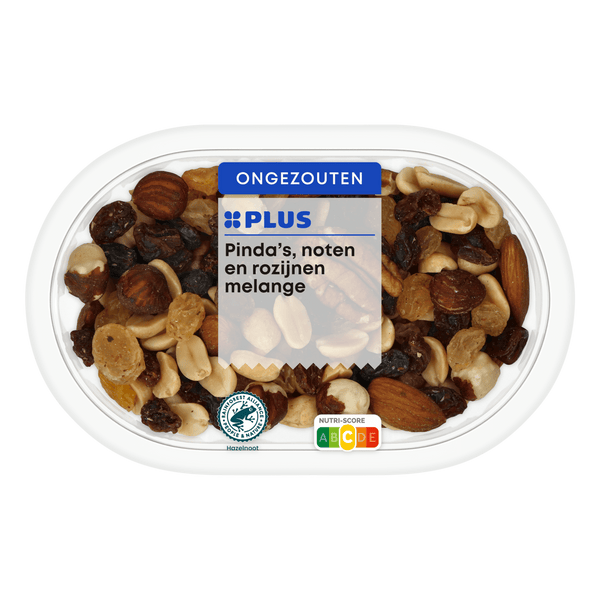 Erdnuss-Nuss-Rosinen-Mischung