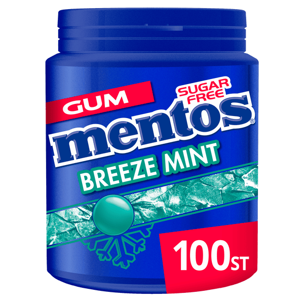 Mentos Breezemint Chewing Gum