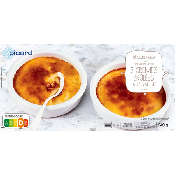 Picard Vanilla Crème Brûlée