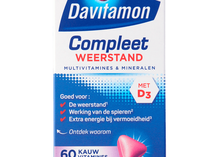 Davitamon Vitamin Complete chewable tablet forest fruit