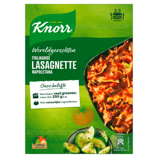 Knorr World Gericht Lasagnette Napoletana