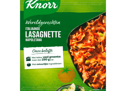 Knorr World dish Lasagnette napoletana