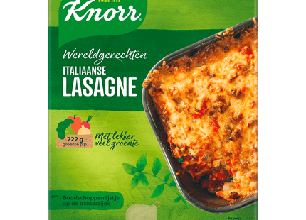 Knorr Wereldgerecht Lasagne bolognese