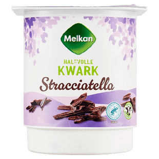 Melkan Halfvolle kwark stracciatella