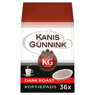 Kanis & Gunnink Dark roast koffiepads