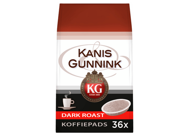 Kanis & Gunnink Dark roast koffiepads