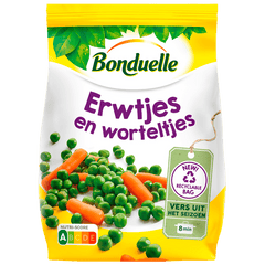 Doperwten/wortelen (diepvries)