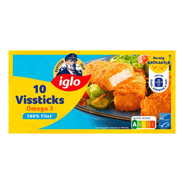 Iglo Fish Sticks Omega3 10 pieces