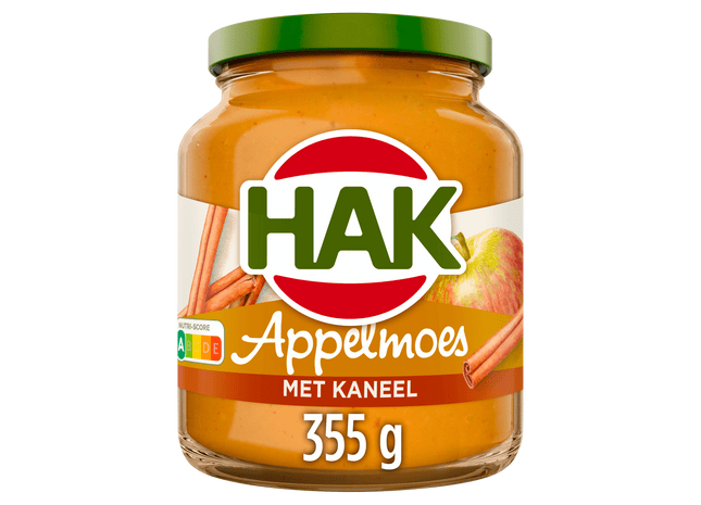 Hak Appelmoes met kaneel