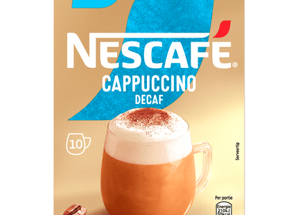 Nescafe Cappuccino gold decaf Oploskoffie