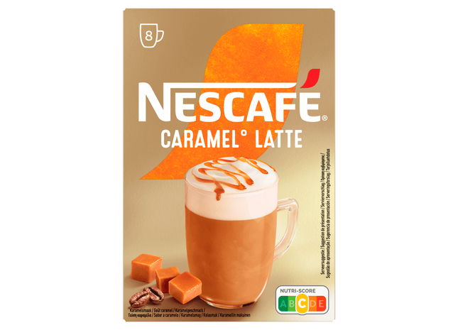 Nescafe Latte Caramel Oploskoffie