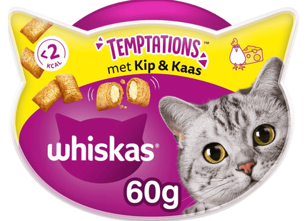 Whiskas Temptations Chicken &amp; Cheese cat treats