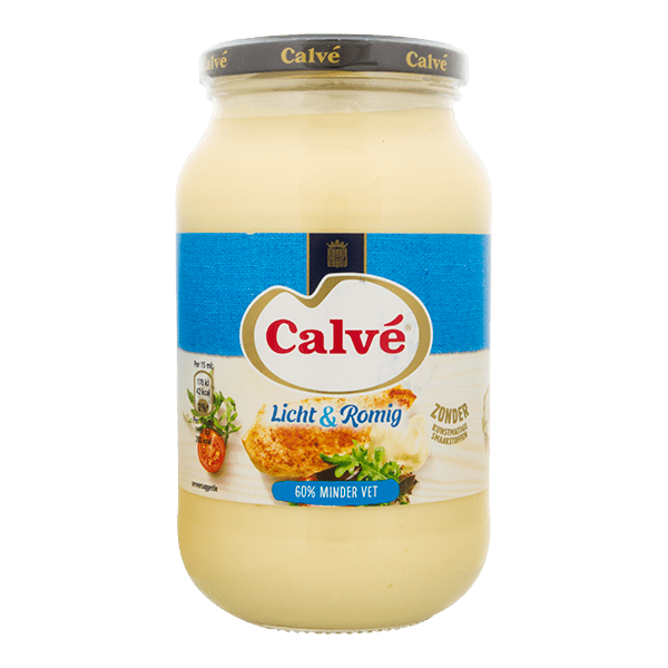 Calvé Mayonaise pot Licht & Romig