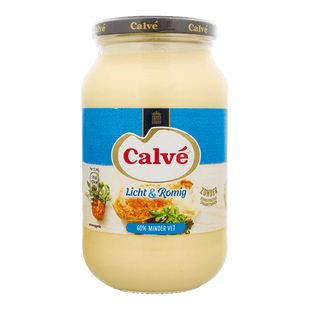 Calvé Mayonnaiseglas Leicht und cremig