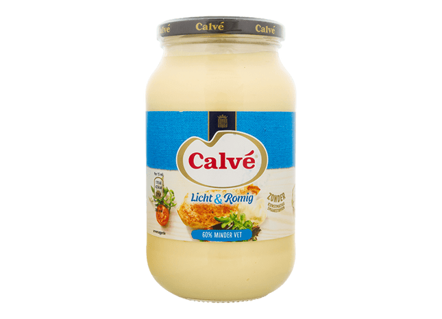 Calvé Mayonaise pot Licht & Romig