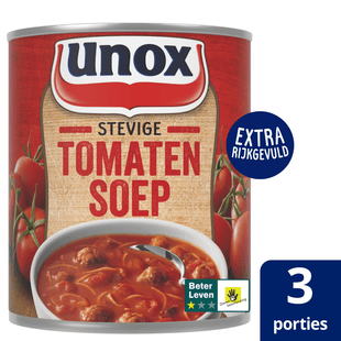 Unox-Suppe in Dosen-Tomatensuppe