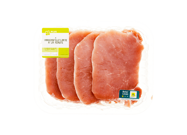 Boerentrots Varkensfiletlap a la minute