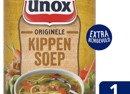 Unox Soep in Blik Kippensoep