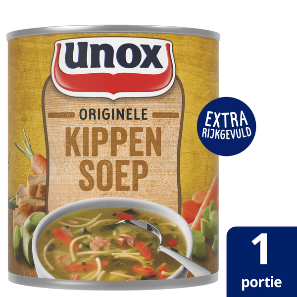 Unox Suppe in der Dose Hühnersuppe