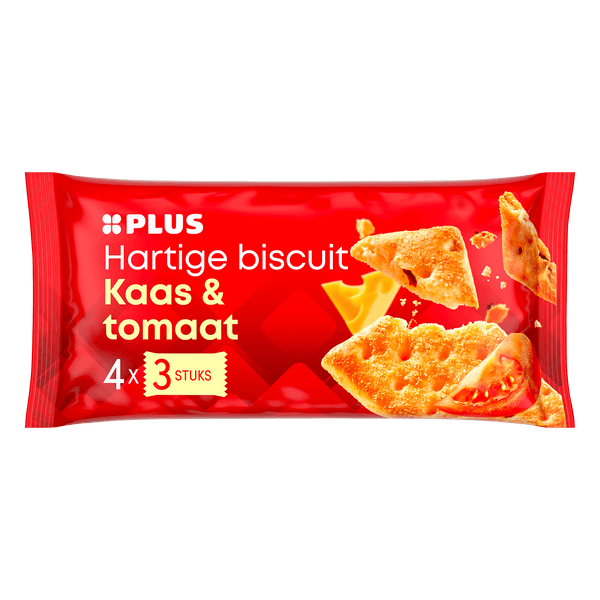 Hartige biscuits kaas-tomaat