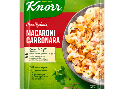 Knorr Maaltijdmix Macaroni Carbonara