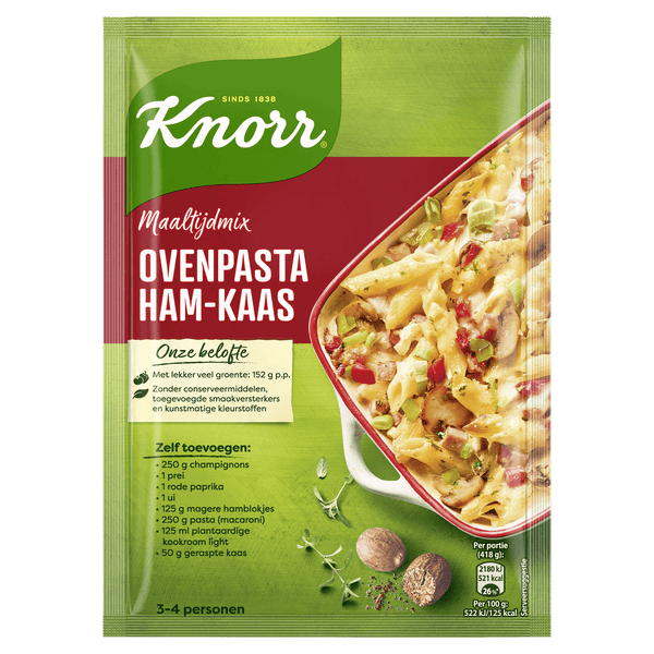 Knorr Meal Mix Oven Pasta Ham-Cheese