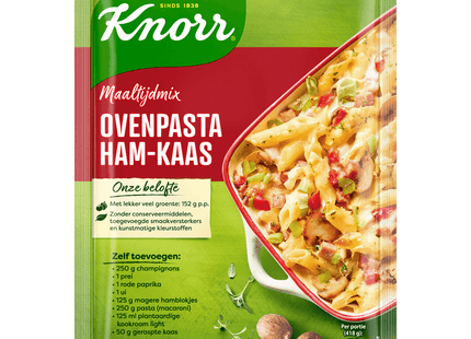 Knorr Maaltijdmix Ovenpasta Ham-Kaas