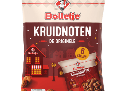 Bolletje Kruidnoten kleine zakjes 6 x 50 gram