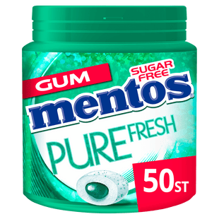 Mentos Pure Fresh Wintergreen 50 st pot