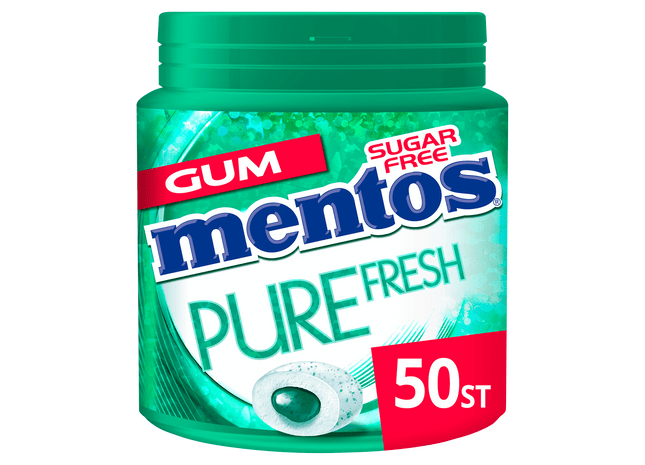 Mentos Pure Fresh Wintergreen 50 st pot