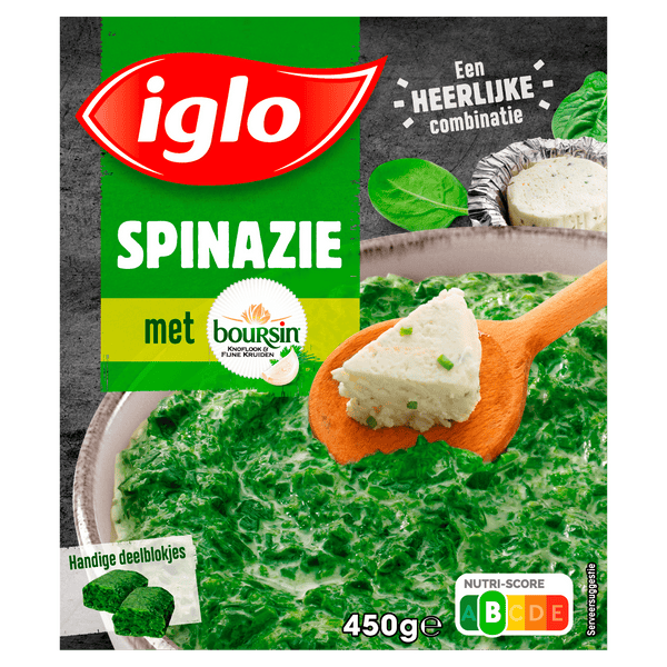 Iglo Spinach Boursin