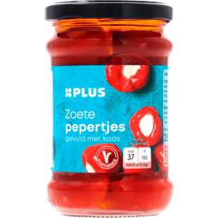 Mit Käse gefüllte Paprika