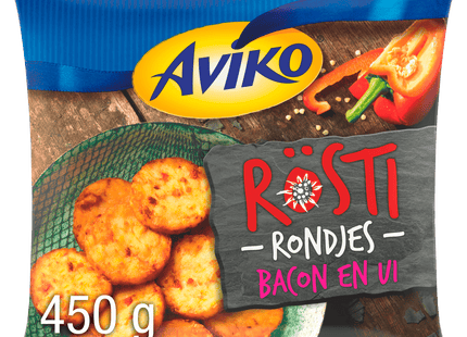 Aviko Rosti rondjes bacon & ui