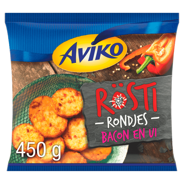 Aviko Rosti rondjes bacon & ui