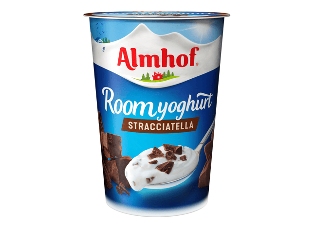 Almhof Roomyoghurt stracciatella