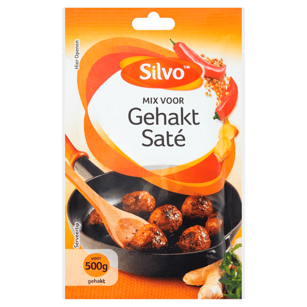 Silvo Kruidenmix gehakt saté