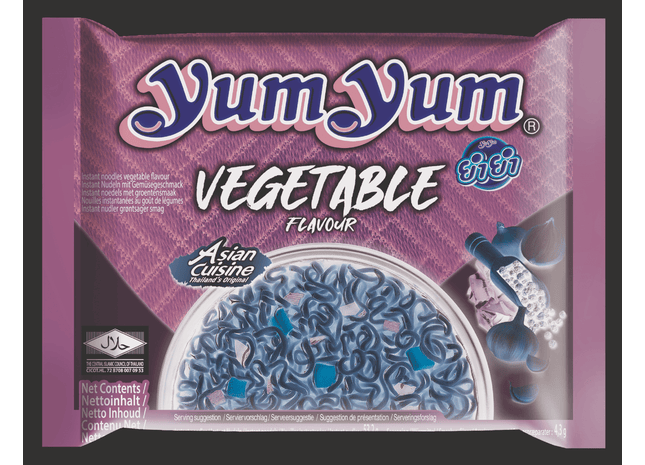 Yum Yum Noodlesoep groenten