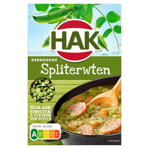 Hak Gedroogde spliterwten