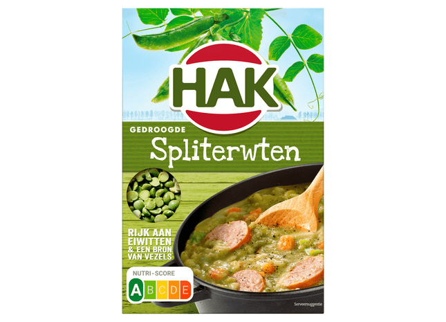 Hak Gedroogde spliterwten
