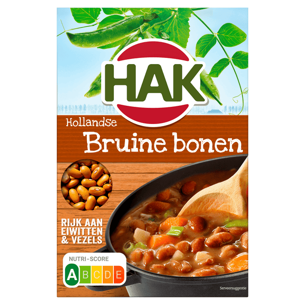Hak Gedroogde bruine bonen