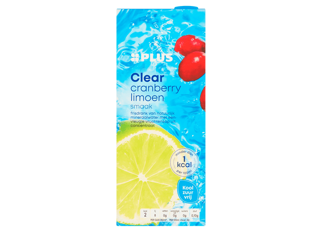 Clear cranberry limoen