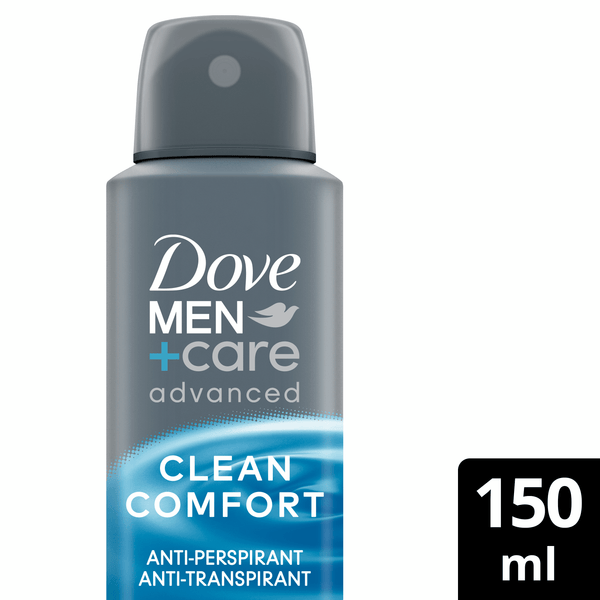 Dove For Men Antiperspirant Spray Clean Comfort
