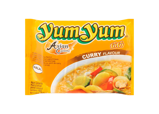 Yum Yum Noodlesoep curry
