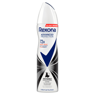 Rexona Women Deodorant Spray Invisible B&amp;W