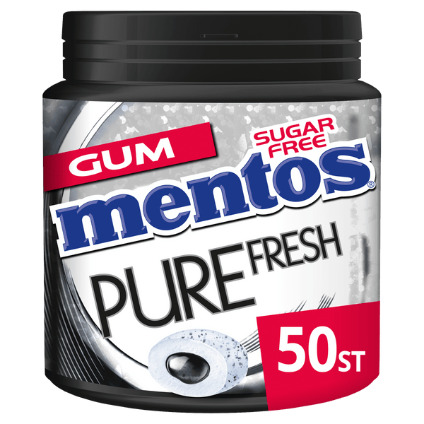 Mentos Gum Pure Fresh Black Mint