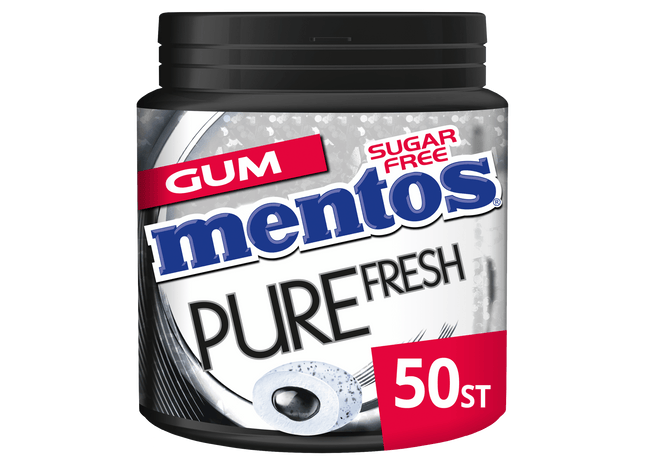Mentos Gum Pure Fresh Black Mint
