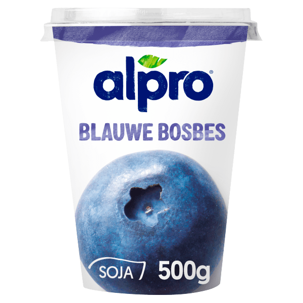 Alpro Plantaardige Variatie Yoghurt Bosbes