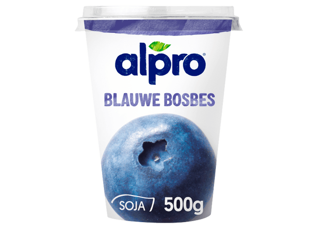 Alpro Plantaardige Variatie Yoghurt Bosbes