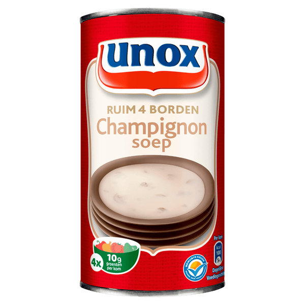 Unox Soup in Can Mushroom Soup